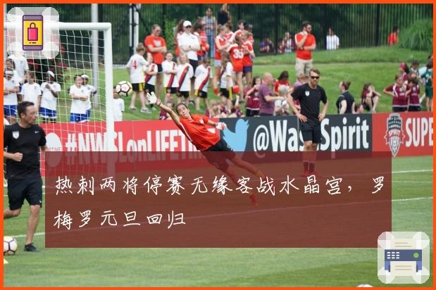 热刺两将停赛无缘客战水晶宫，罗梅罗元旦回归